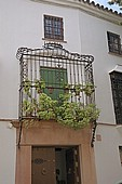 Ronda, traditional homes in the old city